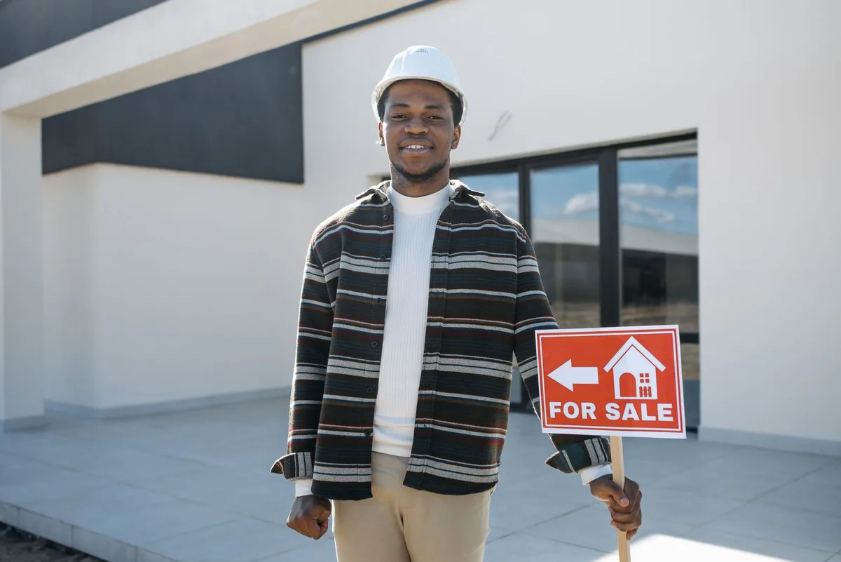 A property agent in Ghana